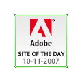Adobe site of the day